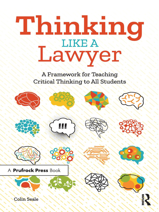Title details for Thinking Like a Lawyer by Colin Seale - Available